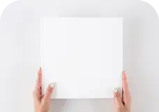 10 inch x 10 inch personalized book Hard cover