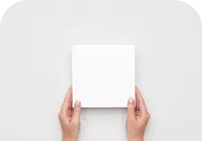 5 inch x 5 inch personalized book soft cover