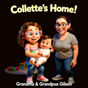 8 inch x 8 inch personalized book Hard cover