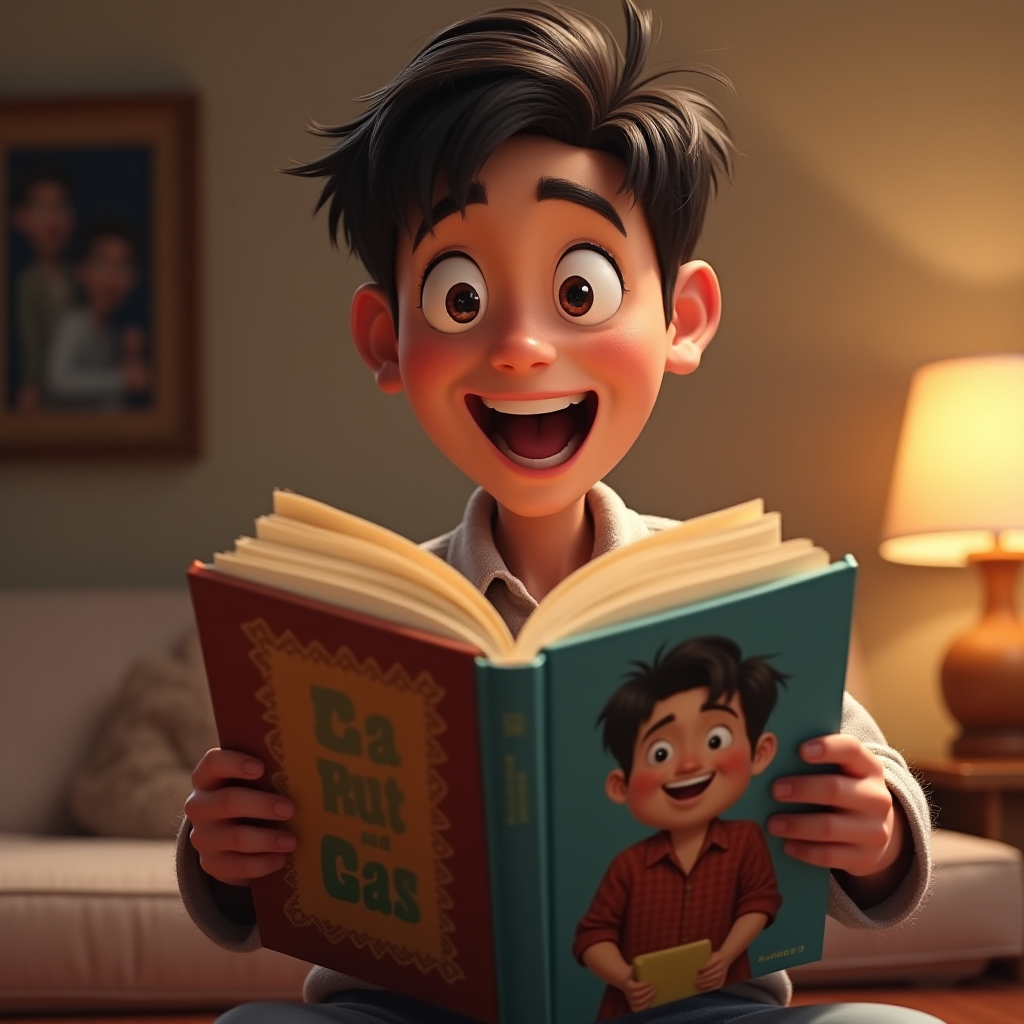 8 inch x 8 inch personalized book soft cover